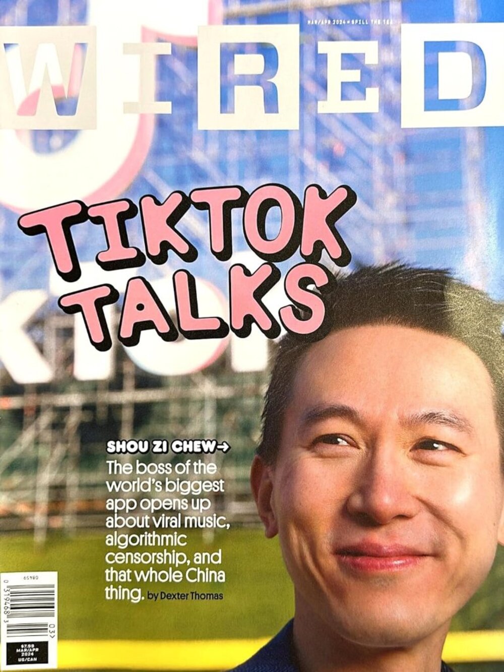 Wired Magazine March April 2024 TikTok Talks Shou Zi Chew